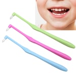 Single Interspace Brush Orthodontic Dental Toothbrush Braces Cleaning Toothb LSO