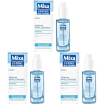 Mixa Expert Peau Sensible - Sérum Hyalurogel - Booster Hydratation 24h Repulpant - Acide Hyaluronique Pur, Vitamine B3 + B5 (Lot de 3)