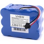 Batterie compatible avec Nestor E.Ziclean Furtiv aspirateur (2000mAh, 14,4V, NiMH) - Vhbw