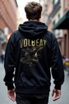 Hybris Volbeat Eagle Hoodie (S,Black)