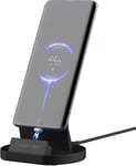 Supercharge Rapide Station Charge D'accueil, Base De Chargeur Dock Compatible With Galaxy S7/ S6 Xiaomi Redmi 5/5+,Huawei, Lg, Nexus, Kindle Magn¿¿Tique Charging Stand Cradle(For Android)