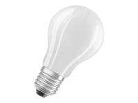 Osram - Led-Glödlampa Med Filament - Form: A60 - Glaserad Finish - E27 - 2.5 W (Motsvarande 40 W) - Klass A - Varmt Vitt Ljus - 3000 K
