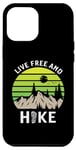 iPhone 14 Plus Live Free and Hike -Hiking - Hiker - Adventurer Case
