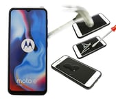 Full Frame Glas skydd Motorola Moto E7 Plus (Svart)