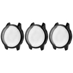 UKCOCO Watch Protective Case Compatible for Garmin Venu - Smart Watch Screen Protector TPU Anti-Scratch Shell Cover Protective Case (3PCS)
