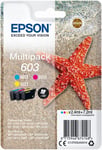 Epson Multipack 603 (Etoile de Mer) - Pack de 3 cartouches d'encre couleur - cyan, magenta, jaune