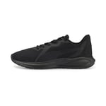 PUMA Unisex Twitch Runner Running Shoe, Black, 10 UK