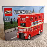 LEGO Creator London Bus V29 40220, Retro Double Decker Bus, Brand New & Sealed