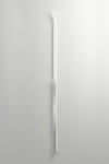 Elektrisk håndkletørker BOW 170 cm, Hvit matt / Mattbørstet