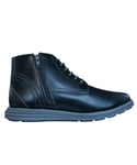 Firetrap Baccara Lennon Tempo Mens Black Shoes Leather - Size UK 6