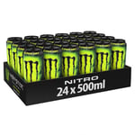 Monster Energy Nitro Super Dry 50cl x 24st (helt flak)