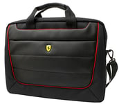 Ferrari Computer Bag Scuderia Sacoche pour Ordinateur Noir/Rouge 38,1 cm, (15 Zoll)