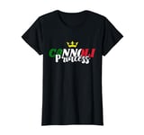 Cannoli Princess Italian Food Cannoli Lover Italy Food T-Shirt