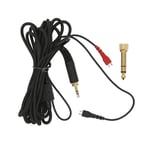 Ersättningshörlurskabel Kompatibel för Sennheiser HD25 560 540 480 430 HD Hörlurar 3m