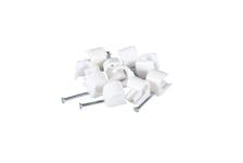 Kabelklammer för rund kabel 10-14 mm 10-pack