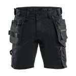 Blåkläder Hantverksshorts Stretch - Svart / C50