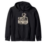 A Date with the Departed Coroner Zip Hoodie