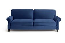 Habitat Joel Fabric 3 Seater Clic Clac Sofa Bed-Navy