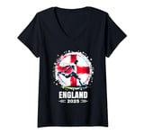 Womens England Player Boys Kids Men Youth Women England 2025 V-Neck T-Shirt