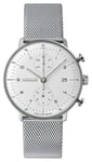 Junghans 27/4003.46 Max Bill Chronoscope | Steel Mesh Strap Watch