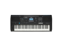 Yamaha PSR-E473, Digital synthesizer, Choruseffekt, Reverb, 16 bit, Svart, LCD, AC