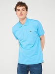 Lacoste Classic L.12.12 Pique Polo Shirt - Blue, Blue, Size M, Men