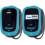 Orbis Viaris UNI+ laddstation med Tesla-knapp, typ 2, 22 kW, WiFi