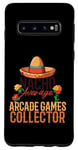Coque pour Galaxy S10 Nacho Average Arcade Games Collector Cinco De Mayo