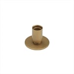 NKlaus 2x candle holder 4,5cm high candle holder christening candle holder for table candles up to Ø 2cm stick candles wedding decoration 2861