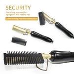 Hair Straightener Flat Irons Straightening Brush Hot Heating Com Eu Plug