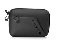 HP OMEN Gaming Transceptor Pouch for PC Accessories, Organizer Pockets, Waterproof and Robust Material, OMEN Logo, Black