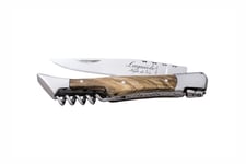 Laguiole Fickkniv Med Korkskruv Laguiole Olive Wood Sdv