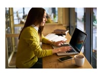 3M Bright Screen Privacy Filter - Sekretessfilter Till Bärbar Dator - För Laptop Med Helskärm - Borttagbar - Vändbar - 14" - Svart