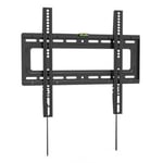 Brateck BRATECK 32"-55" Fixed TV Wall Mount Max load: 50Kgs. VESA Support: 200x200 -300x300 -400x200 -400x400 Built-in Bubble level. Curved Display Compatible. Colour: Black.