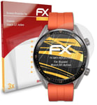 atFoliX 3x Screen Protection Film for Huawei Watch GT Active matt&shockproof