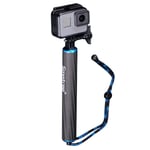 Smatree SmaPole F1 Waterproof Floating Carbon Fiber Hand Grip for GoPro Fusion, GoPro Hero 8/7/6/5/4/3/2/1/OSMO Action (Blue)