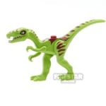 LEGO Animals Mini Figure - Dinosaur - Coelophysis - Lime