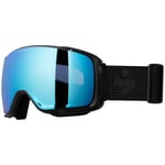 Sweet Protection Interstellar RIG Reflect - Masque ski homme Crystal Graphite / Graphite Trace RIG Aquamarine