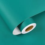 HotDecor Papier Peint  Vert Papier Adhesif pour Meuble Cuisine Lavable 60cm X 300cm Revetement Adhesif Meuble  Vert Rouleau Adhe199