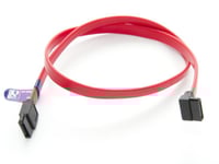 SATA-kabel vinklad kontakt 50 cm