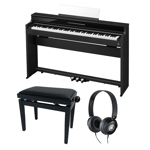 Casio Pakke: AP-S450 BK, pianokrakk og hodetelefoner