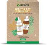 Garnier Vitamin C Day & Night Serum Gift Set for Face, 60 ml (Pack of 1) 