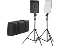 Quadralite Studiolampa För Kontinuerlig Belysning Quadralite Thea 450 Led Kit 3200K - 5600K
