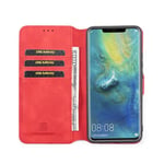 DG-Ming Lompakkokotelo 3-kortti Huawei Mate 20 Pro (LYA-L29)  - punain