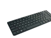 HP - Tangentbord - bakgrundsbelyst - tysk - för EliteBook 840 G1 Notebook ZBook 15u G2 Mobile Workstation