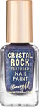 Barry M Crystal Rock Textured Nail Paint In Blue Sapphire, 43.75 ml
