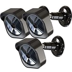All-New Blink Outdoor Camera Housing and Mounting Bracket, Weatherproof Protective Cover and 360 Degree Adjustable Mount for Blink Outdoor Indoor Home Security Camera System (Black, 3 Pack)