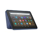 Amazon Fire HD 8 tablet cover | Only compatible with 12th-generation tablet (2022 release), Denim