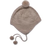 Konges Sløjd Tomami knit hat – paloma brown - 0-3m