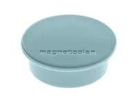 Magnetoplan Discofix Rund Magnet "Colour", Blå Med Solid Ferritkärna, Vidhäftningskraft: Ca 2,2 Kg (1662003)
